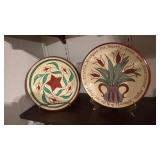 9.5" Handcrafted Decorative Plates