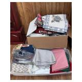 Assorted Table Linens, Napkins, Placemats+++