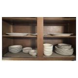 Cabinet Lot of Misc. Dishes