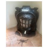 Antique E. Chaboche & Cie Cast Iron Parlor Stove++
