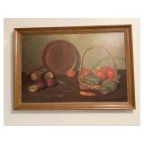 Vintage Framed Bramanti Blondino Print