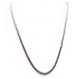 Heavy Solid Sterling Byzantine Statement Chain