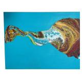 Abstract Acrylic Painting on Canvas
