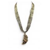 Hand wrapped Mineral Specimen Pendant Necklace