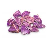 Purple Agate Slab Slice Loose Strand