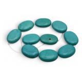 1 strand Magnesite Beads in Turquoise