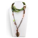 BoHo Artisan Mixed Stone Necklace