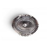 Sterling Concho Belt Buckle