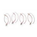 mRm 'Eclipse' 925 Open Hoop Style Earrings