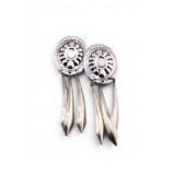 Collectors: Heritage Sterling Concho Dangle Earrin