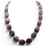 Lucas Jack London Faceted Agate Necklace