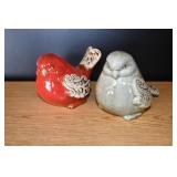 Pair of Ceramic Bird Figurines