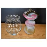 Jack In the Pulpit Art Glass & Clear Vases