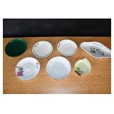 Set of Vtg Saucers and Trinket Dishes