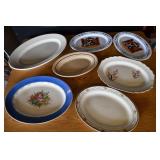 Set of Vtg Platters