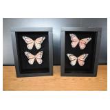 Pair of Papillon Butterfly Boxes