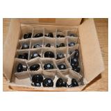 25 New Shiny Black Drawer Pulls