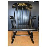 Vtg Oak Hill American Style Childs Rocking Chair
