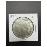 1923 Peace Silver Dollar Coin