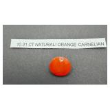 10.31 Ct Natural Orange Carnelian