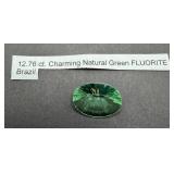 Natural Green Fluorite Gemstone