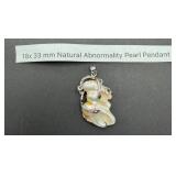 Natural Abnormality Pearl Pendant
