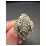 14k Gold Diamond Ring