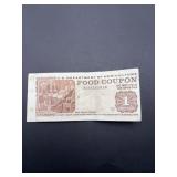 U.S. Department of Agriculture $1 Food Coupon