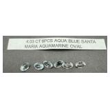4.03 Ct Aqua Blue Santa Maria