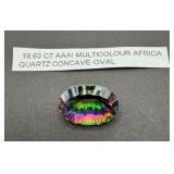 19.63 CT Multicolor Quartz Gem