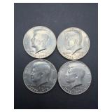 1976 Kennedy Half Dollar Coins