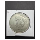 1922 Peace Silver Dollar Coin