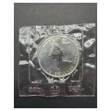 Canadian Silver Maple Leaf Coin 1989