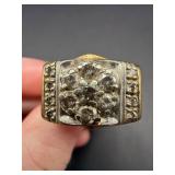 10k Gold Ring with Stones