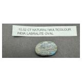 10.52 ct Natural Labradorite Oval