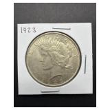 1923 Peace Silver Dollar Coin