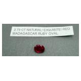 2.73 Ct Natural Red Ruby
