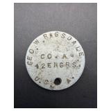 WWI Military Identification Tag