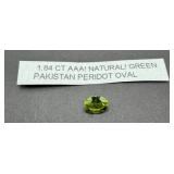 1.84 Ct Natural Green Peridot
