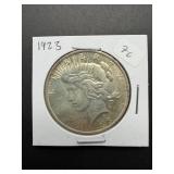1923 Peace Silver Dollar Coin