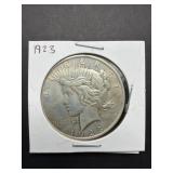 1923 Peace Silver Dollar