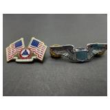 Commemorative and Eagle Pins