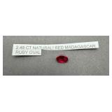 2.48 Ct Natural Madagascar Ruby