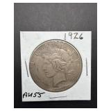 1926 Peace Silver Dollar Coin