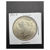 1922 Liberty Peace Silver Dollar