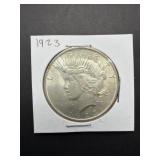 1923 Peace Silver Dollar Coin