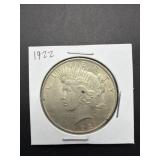 1922 Liberty Silver Dollar