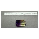 17.29 Ct Golden & Purple Ametrine