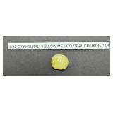 9.42 ct Yellow Mexican Opal
