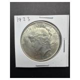 1923 Peace Silver Dollar Coin